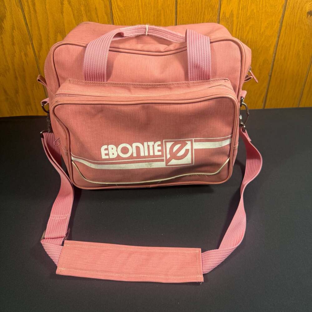 Ebonite Vintage Single Ball Bowling Bag Pink